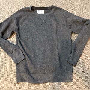 Champion Women’s Crewneck Sweatshirt - Dark Gray